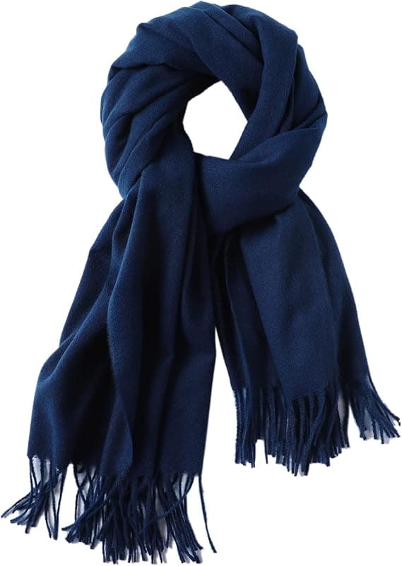 Kashmirkänsla Sjal för Kvinnor Lång Frans Sjal Damernas Wraps Sjal