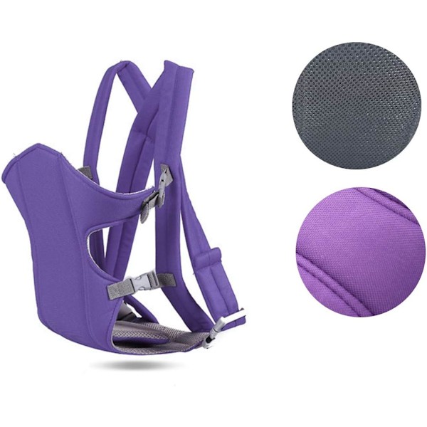 Babybjörn, Andningsbar Baby Carrier 3-i-1 Fram och Bak Justerbar Baby Sling Carrier