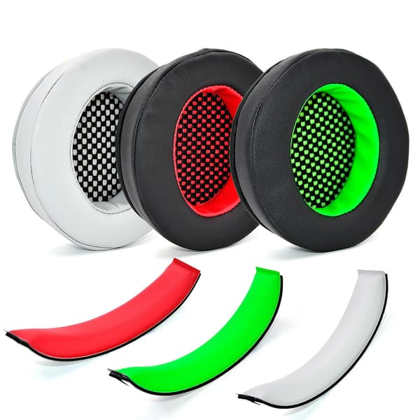 1 Par Øreputer og Hodebåndsett Kompatibelt med Edifier G4, Edifier G4 Pro, Edifier G4 Se Gaming Headset