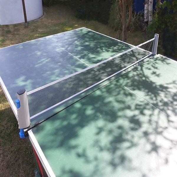 Bordtennisnät, utdragbart bordtennisnät Ping Pong Nät, justerbar längd 190 (max) x 14,5 cm