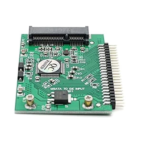 For Msata Ssd Til 44 Pin Ide Konverter Adapter Som 2,5 Tommer Ide Hdd Til Laptop