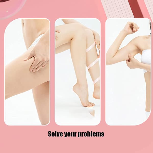 Massage Roller 7 Hjul Massage Flytande Roller Arm Ben Roller Ben Muskel Roller Tyg Tyg Gym Blo