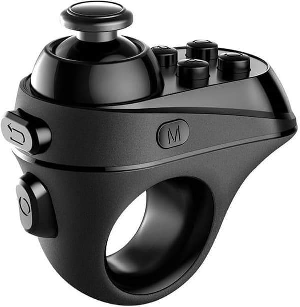 Bluetooth VR-controller, trådløs gamepad, ringfjernbetjening, kompatibel med mobiltelefoner og videospil.