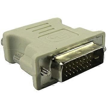 VGA 15-ben hun til DVI 24+1 ben han adapter