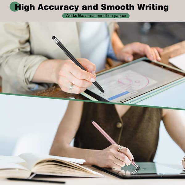 2 i 1 Stylus til iPhone/iPad/pro/Mini/Air/Samsung/Tablet