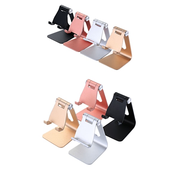 Telefonholder, Justerbar Telefonholder Vuggedock - Fuld Aluminium Bordholder Stand