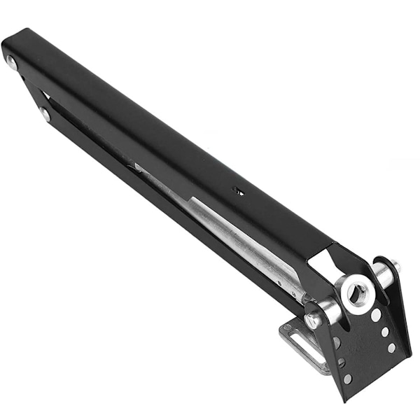 Automatisk fönsteröppnare enkel fjäder för sommarstuga växthus och taklucka, galvaniserad aluminiumplåt fönsteroperatör (Svart)