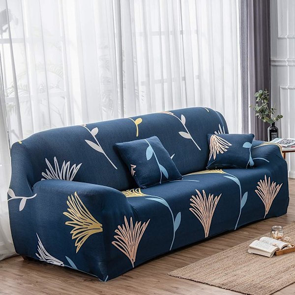 Sofabetræk 3 Personers Sofa Betræk Printet Strækbart Sofabetræk Polyester Spandex Møbelbeskyttelsesbetræk