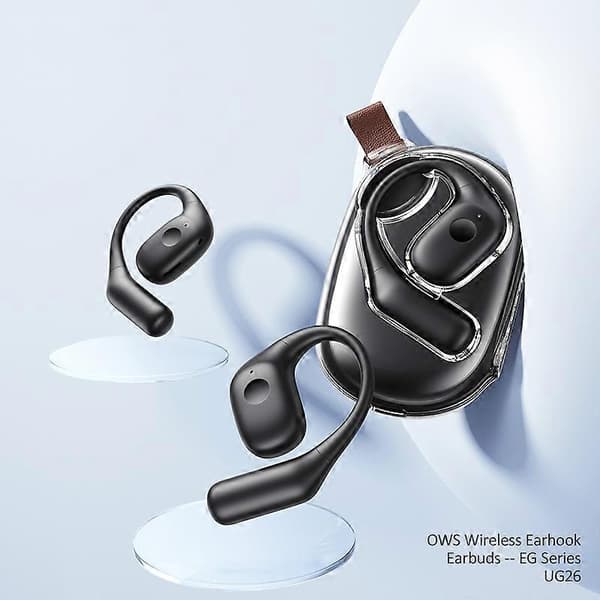 Typ A USAMS UG26 OWS Trådlösa Öronbygel Hörlurar Bluetooth 5.3 Headset, EG-serien