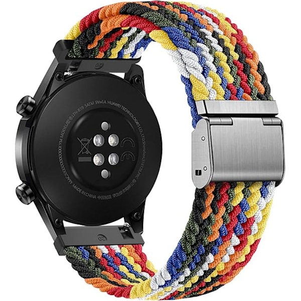 22mm Urrem til Huawei Watch GT2, GT2 Pro, Watch GT/3/3 Pro/GT2e, Galaxy Watch 3 45mm, Galaxy Watch 46mm, Gear S3 Frontier