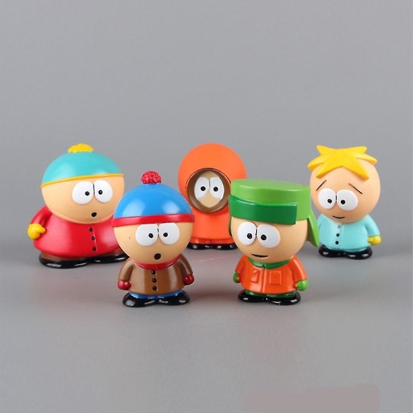 South Park seriefigur dockleksaker 5-delad set