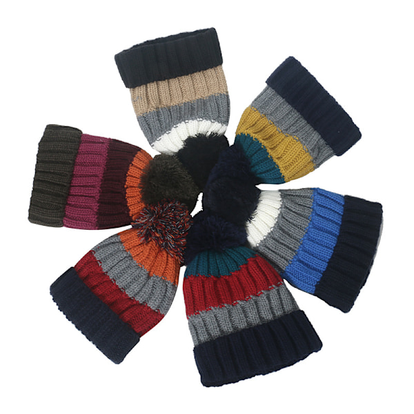 Vinterstrikkelue, One Size D