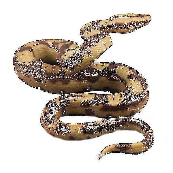 Realistiska falska ormar leksak gummi orm figur Big pythons