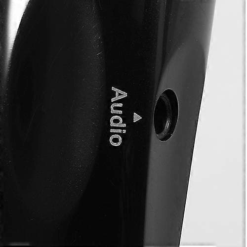 Musta HDMI-uros - VGA-naarasvideoadapterimuunnin äänilähdöllä + audiokaapeli