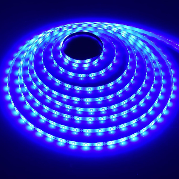 Blå LED-remsa, 32,8ft/10M 2835 SMD 12V flexibel vattentät LED-tejp för sovrum köksskåp garderob TV