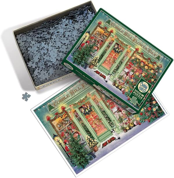 Joulukukkakauppiaan palapeli, Deluxe-väri