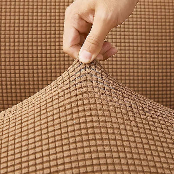 Sofföverdrag utan armstöd Stretch sofföverdrag rosa