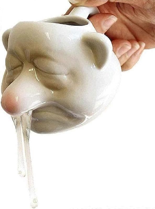Rolig Ägguleseparerare, Keramisk Äggvite Separator med Rinnande Näsa