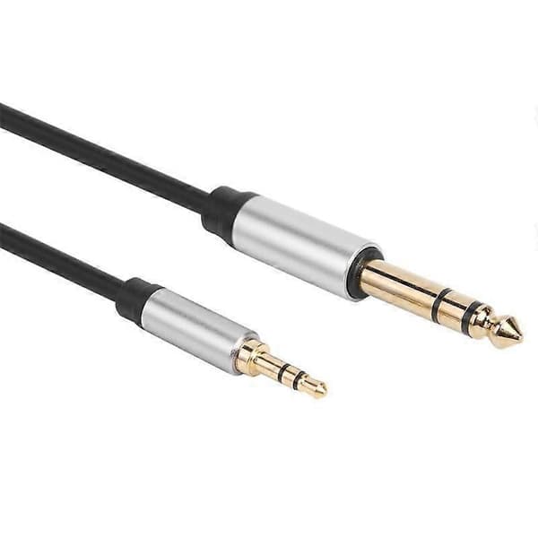 3m 3.5mm til 6.35mm/6.5mm Aux Adapter Kabel Han til Han Audio Kabel til Mixer Forstærker