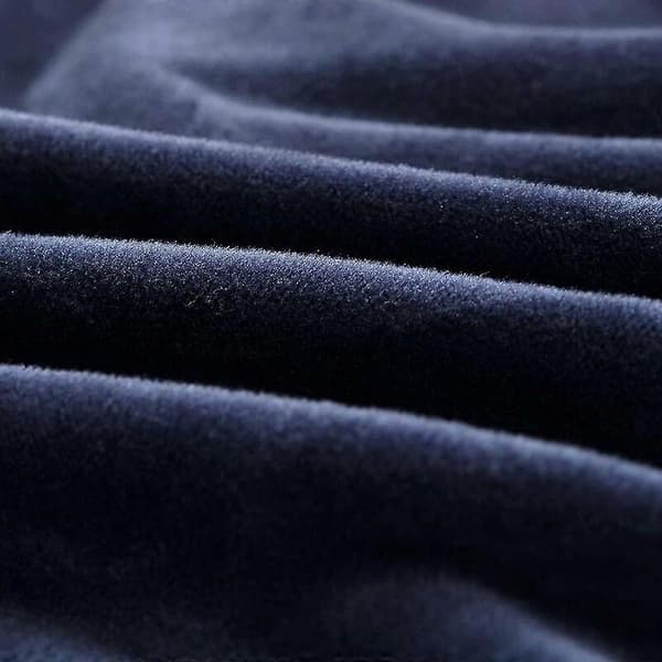 Tykk sofatrekk 1/2/3/4 seter ensfarget sofabeskyttelse fløyel lett å montere elastisk stoff stretch sofatrekk (blå, 2 seter 145-185cm), HANBING