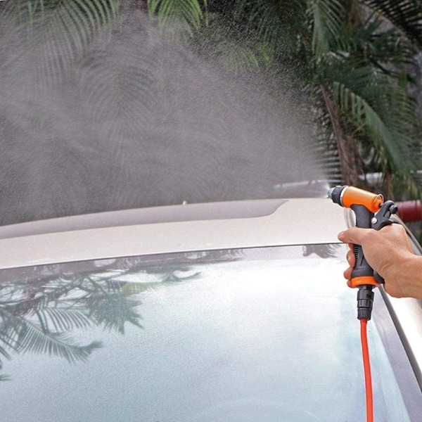 Biltvättset Jet Wash Bärbar Högtryckstvätt Sprutpistol Biltvättsspruta Vattenpump 12V 72W