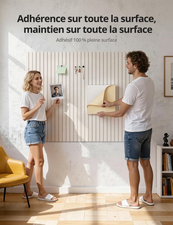 Anslagstavla i filt, beige displaypanel