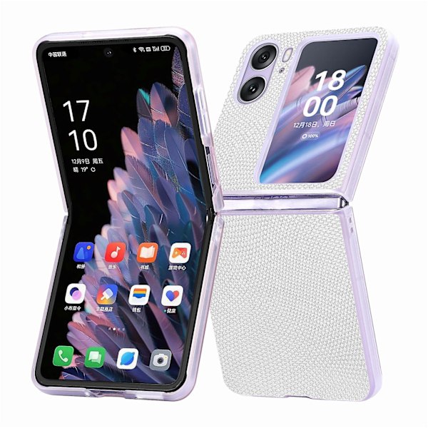Beskyttende etui kompatibelt med Oppo Find N2 Flip 5g smartphone