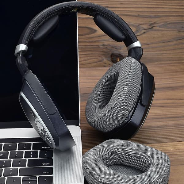 1 Par Erstatningsøreputer Kompatibel Med Sennheiser Hdr Rs165 Rs175 Rs185 Rs195