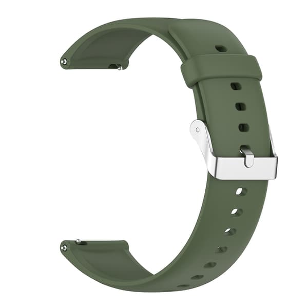 Kompatibel med Huawei Watch 3 Pro Armband Flexibelt Silikon mörkgrön