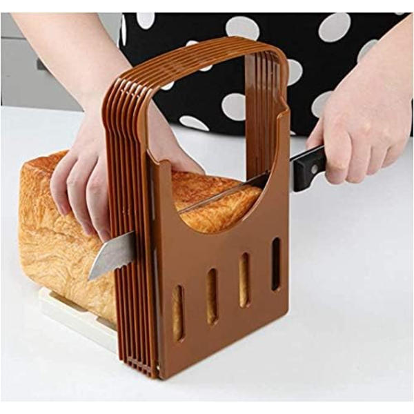 Brødskærer, Køkkentilbehør, brød/bagning, Kompakt Foldbar Brød Sandwich Toast Brødskærer