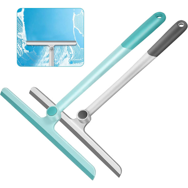 Bruse Squeegee til Brusedøre, Bruse Squeegee Silikonhåndtag Bruse Squeegee