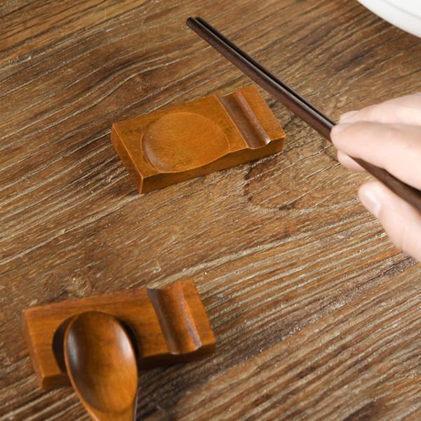 Chopstick-hviler i tre, skjehviler, pute, chopstick-hviler i japansk stil, chopstick-holder i tre