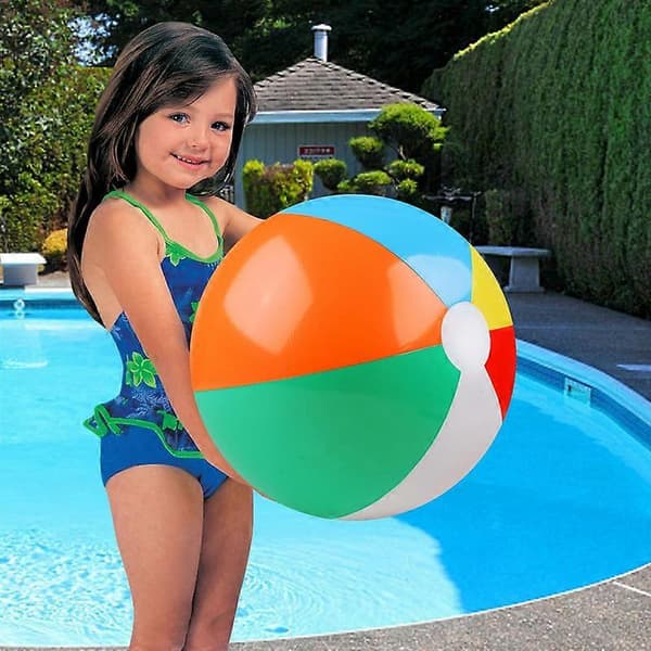 Badbollar Regnbågsfärg Poolleksaker Poolbollar för simbassäng