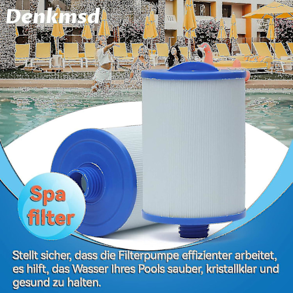 2 kpl Spa-suodatin, Unicel 6ch-940:lle, Pww50p3:lle, Waterway Front Access Skimmerille ja Filbur Fc-0359:lle