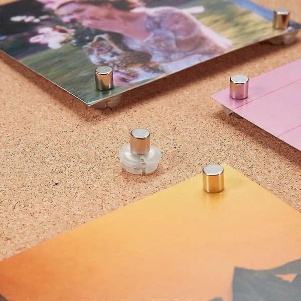 Magnetiska Pushpin Magnetacks Magnet Nubb Nål Affisch- och Fotohängare