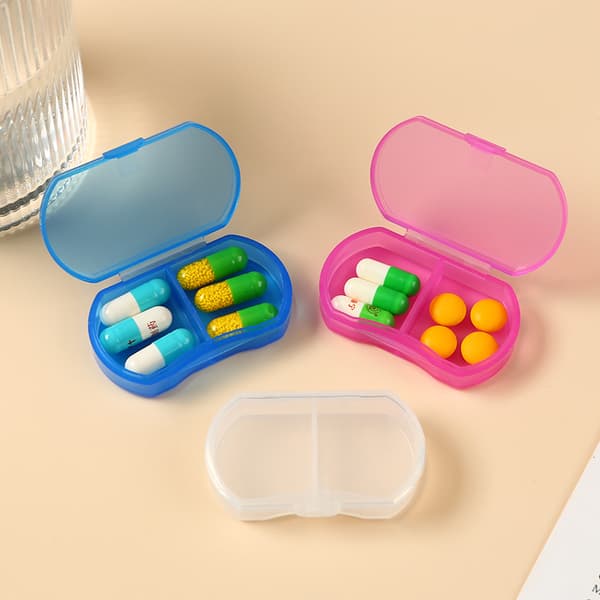 Pillerfodral Organizer Ficka - Liten Pillerhållare (1 st)