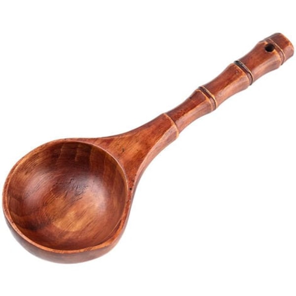 Træ Sauna Badeøse Ske Badebruser Lava Scoop Spa Tilbehør til Hammam Badeværelse 25*8.5*4.5Cm