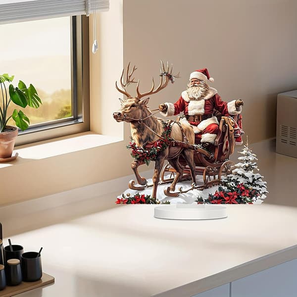 Jul-tomtefigur i rensläde, tomtefigur, tomte för juldekoration i hemmet
