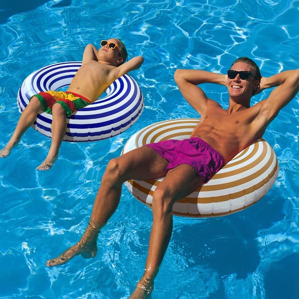 Uppblåsbara poolflottar, uppblåsbara poolleksaker, 4 st simringar för barn och vuxna (70 cm, 80 cm, 90 cmX2), simflotte