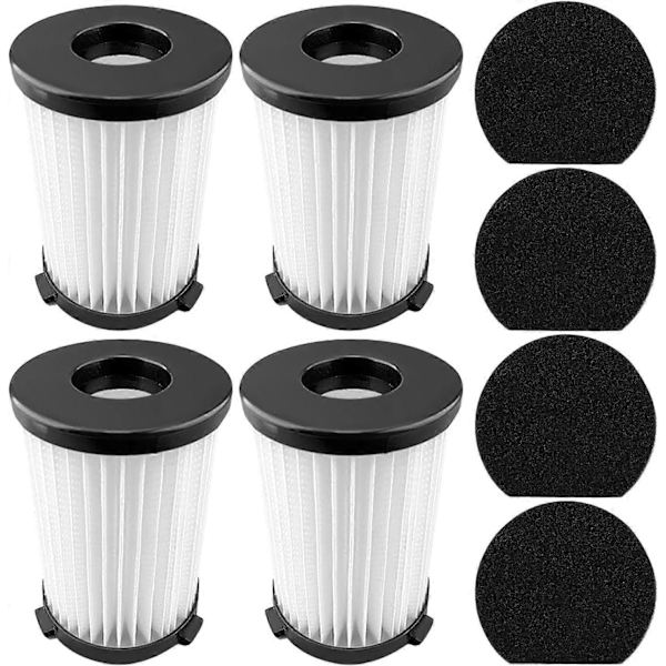 4 filter för TECHWOOD dammsugare och för VA20