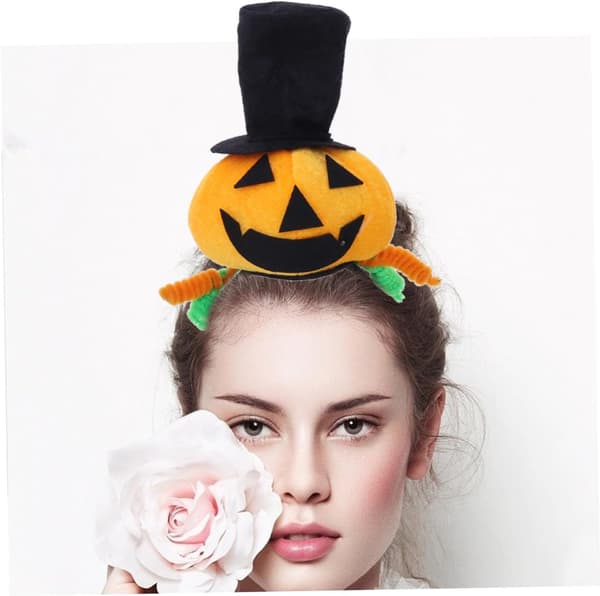 1 st pumpahårband Halloween Håraccessoar Unik och bekväm Halloweenfrisyr