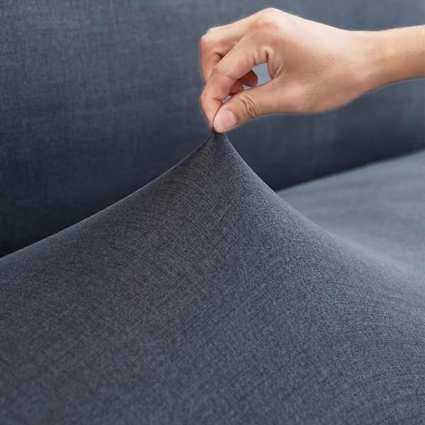 Sofföverdrag utan armstöd stretch armlös soffa överkast 2-sits sofföverdrag