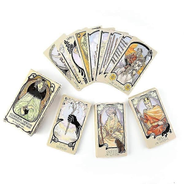 Ethereal Visions: Et opplyst Tarotkortstokk