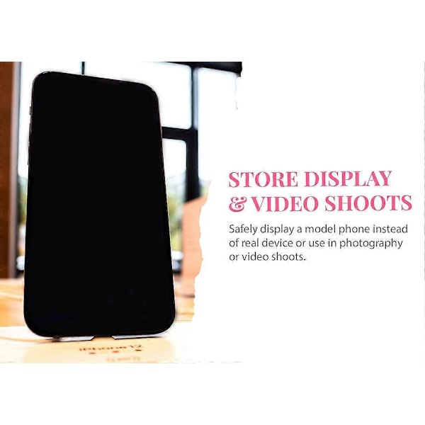 Premium Display Model Phone 15 Max Pro Kompatibel med telefoncovers