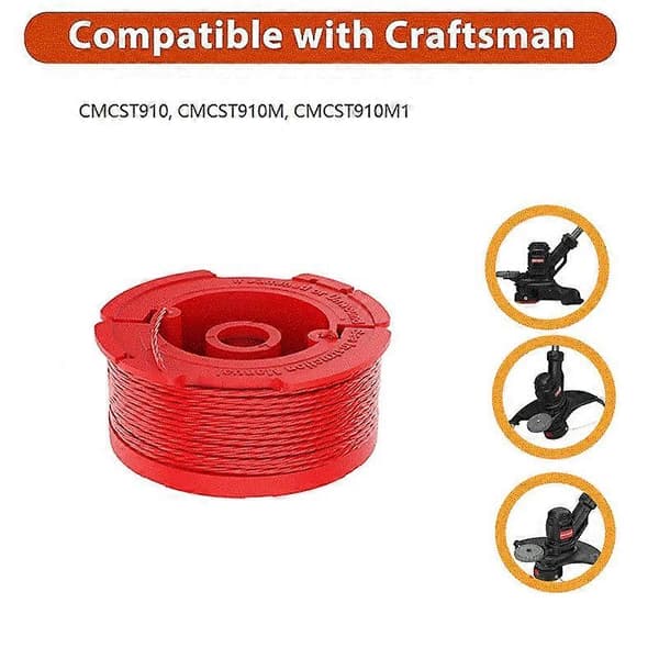 1 stk. 20ft/6,1m spole med line til Craftsman CMCST910/CMCST910M/CMCST910M1 plæneklipper, CMZST080