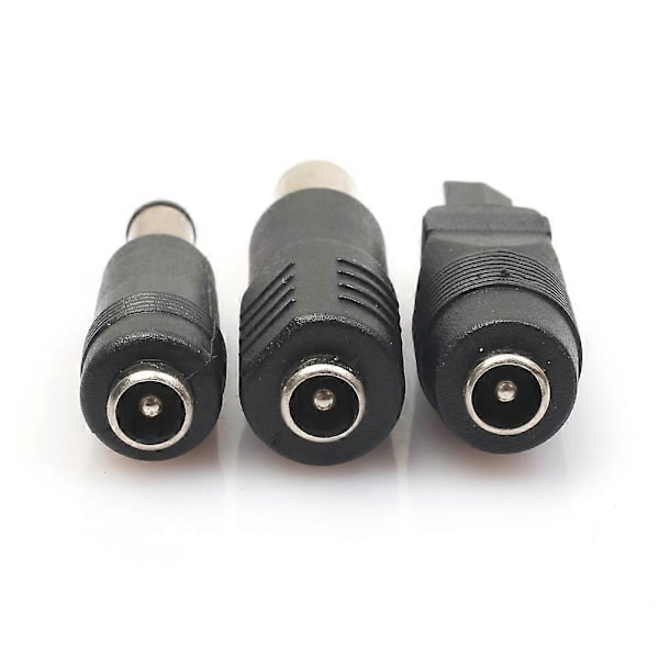23 stk. Universal DC-strøm 5,5 x 2,1 Jack Hun til Han Strømstik Adapter til Laptop