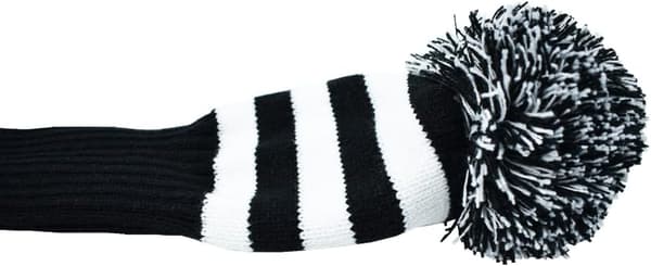 Stripete Strikkede Golfkøllehoder 3-delt Sett 1 3 5 Driver og Fairway HeadCovers