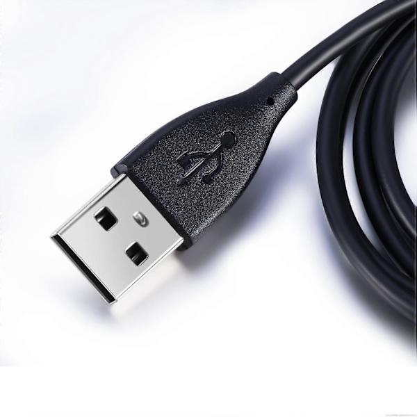 Bærbar USB-kabel Opladningsetui Boks Oplader Vugge til Fitbit Versa 2