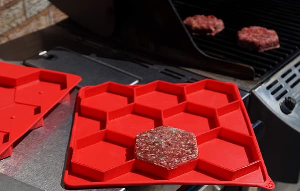 Burger Master Innovatiivinen 8-in-1 Burgeriprässi ja Pakastusastia