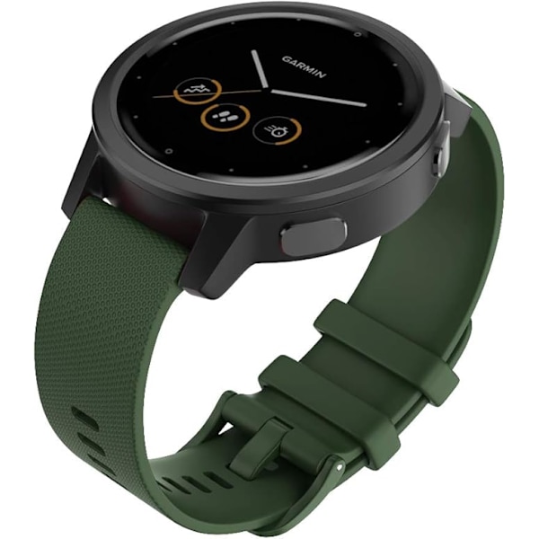 Silikonarmband för Garmin Vivoactive, Samsung Galaxy Watch, 18mm Snabbkoppling Bytband